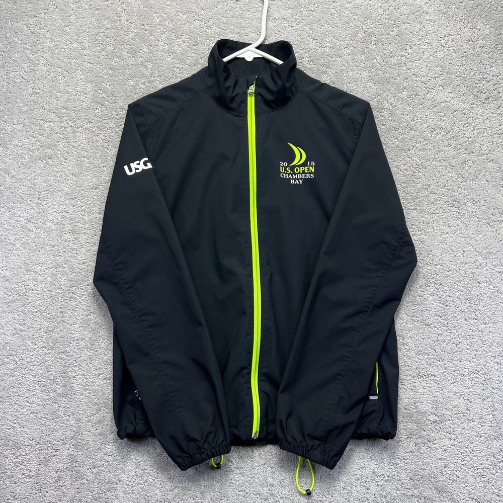 Polo Golf Ralph Lauren Jacket Womens S 2015 US Open Chambers Bay Water Resist